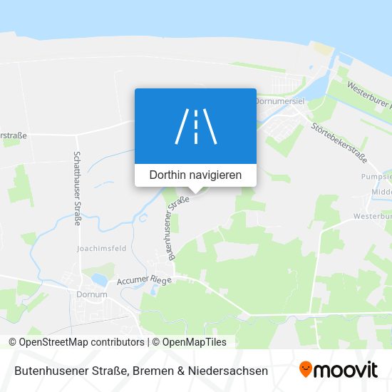 Butenhusener Straße Karte