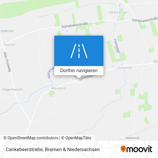 Cankebeerstraße Karte