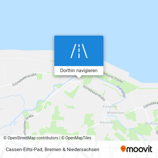 Cassen-Eilts-Pad Karte