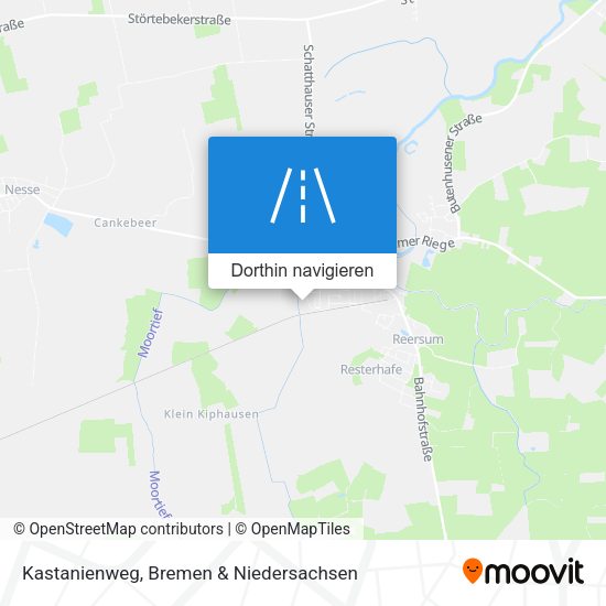 Kastanienweg Karte