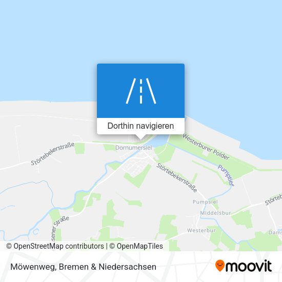 Möwenweg Karte