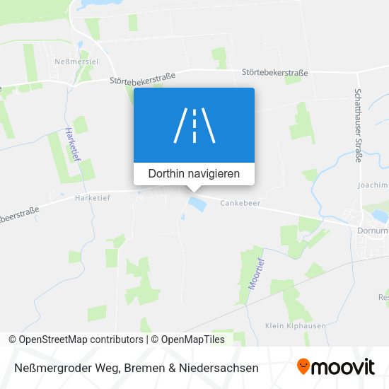 Neßmergroder Weg Karte