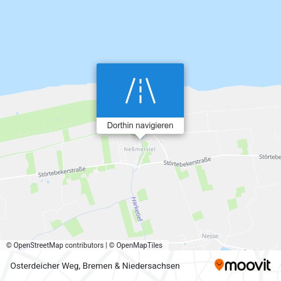 Osterdeicher Weg Karte