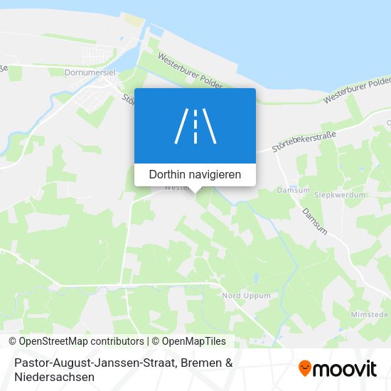 Pastor-August-Janssen-Straat Karte