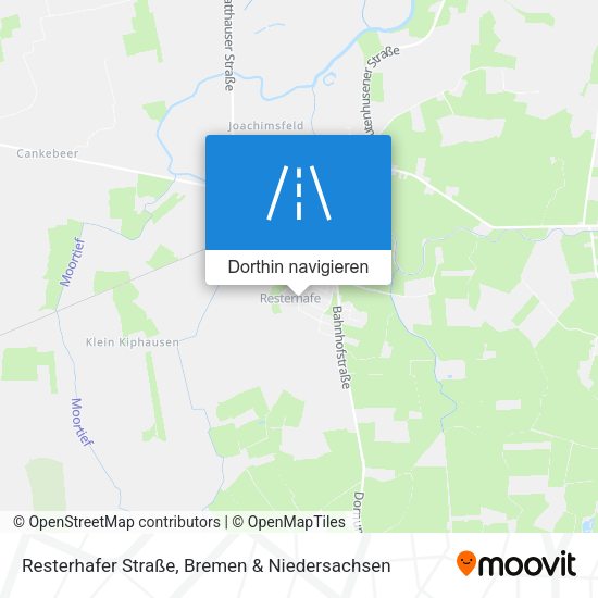 Resterhafer Straße Karte