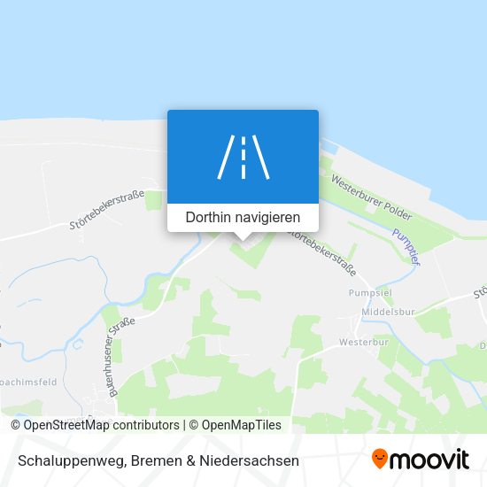 Schaluppenweg Karte