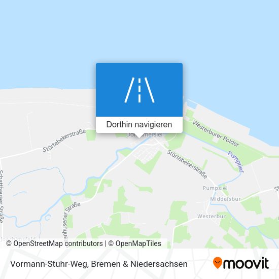 Vormann-Stuhr-Weg Karte