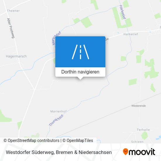 Westdorfer Süderweg Karte