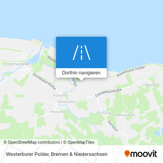 Westerburer Polder Karte
