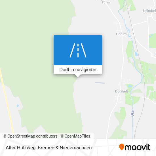Alter Holzweg Karte