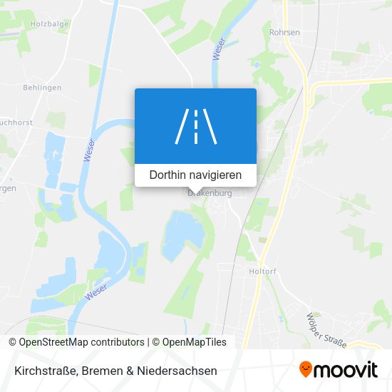 Kirchstraße Karte