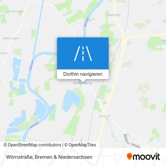 Wörnstraße Karte