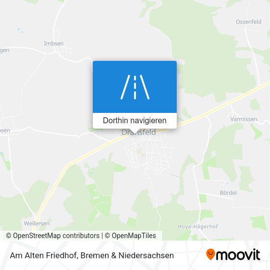 Am Alten Friedhof Karte