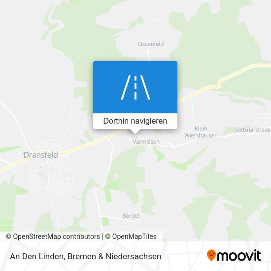 An Den Linden Karte