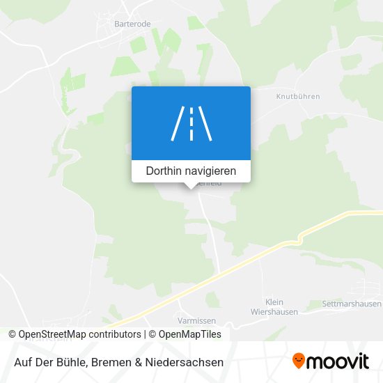 Auf Der Bühle Karte