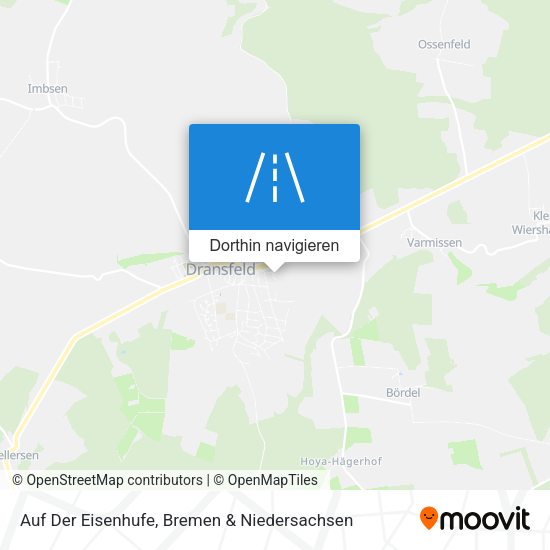 Auf Der Eisenhufe Karte