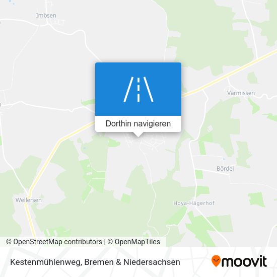 Kestenmühlenweg Karte