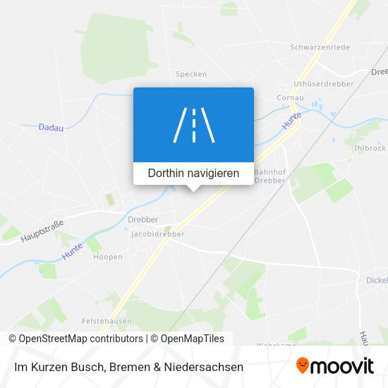 Im Kurzen Busch Karte
