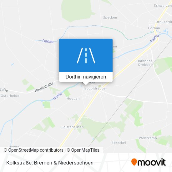 Kolkstraße Karte