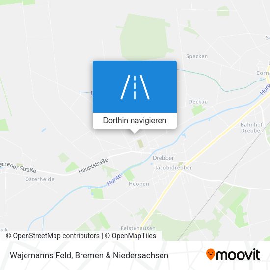 Wajemanns Feld Karte