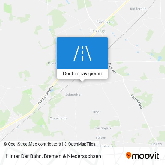 Hinter Der Bahn Karte