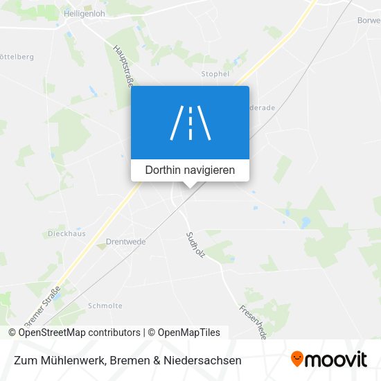 Zum Mühlenwerk Karte