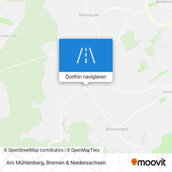 Am Mühlenberg Karte