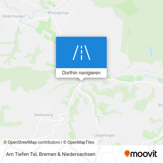 Am Tiefen Tal Karte