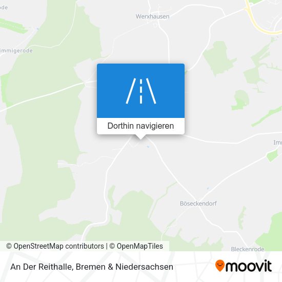An Der Reithalle Karte