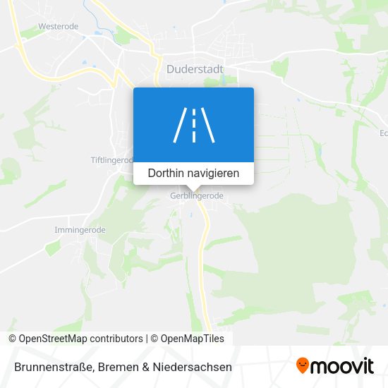 Brunnenstraße Karte