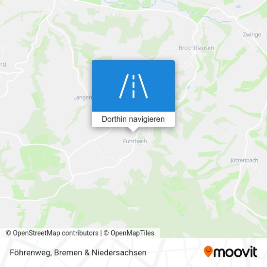 Föhrenweg Karte