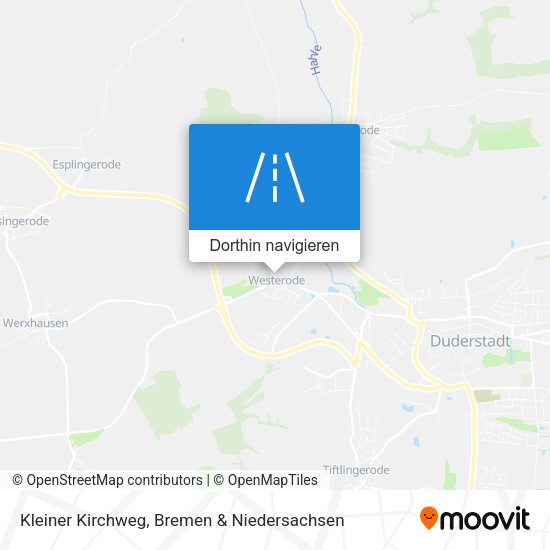 Kleiner Kirchweg Karte