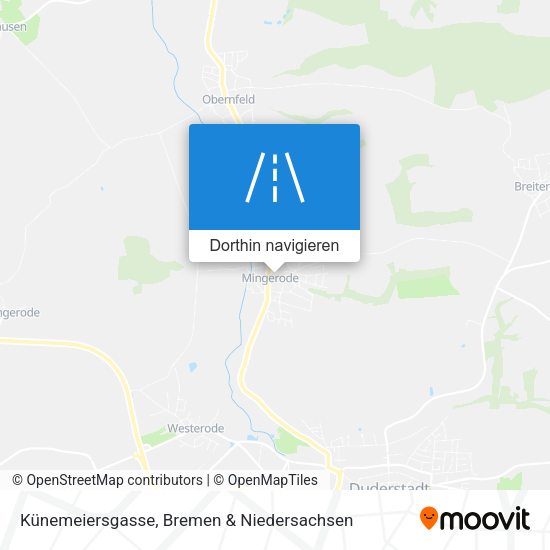 Künemeiersgasse Karte