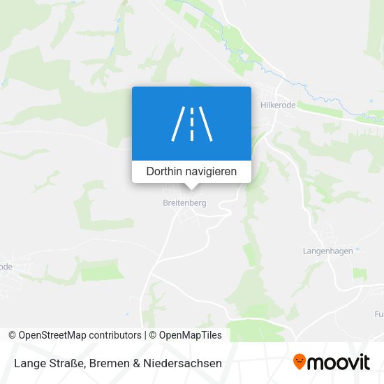 Lange Straße Karte
