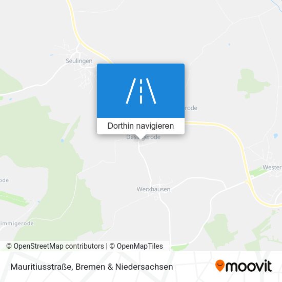 Mauritiusstraße Karte