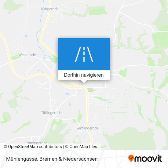 Mühlengasse Karte