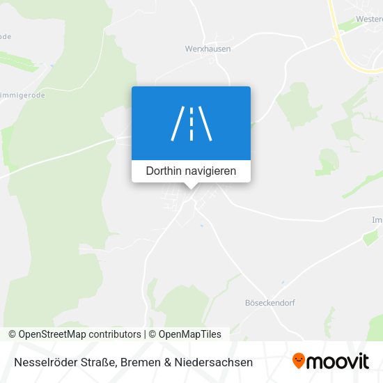 Nesselröder Straße Karte
