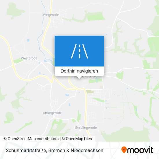 Schuhmarktstraße Karte
