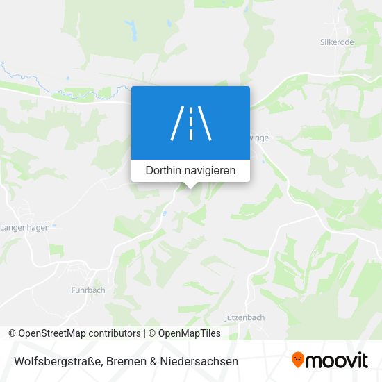 Wolfsbergstraße Karte