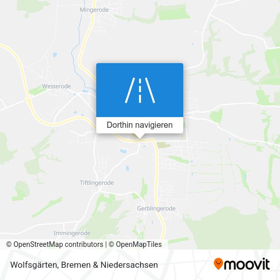 Wolfsgärten Karte