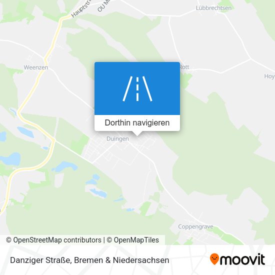 Danziger Straße Karte