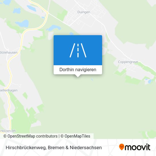 Hirschbrückenweg Karte