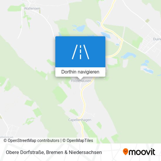 Obere Dorfstraße Karte