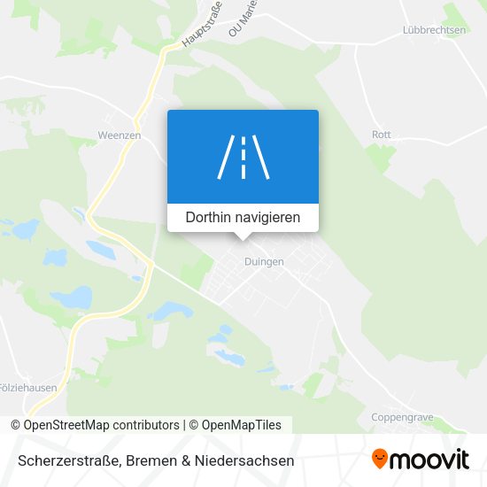 Scherzerstraße Karte