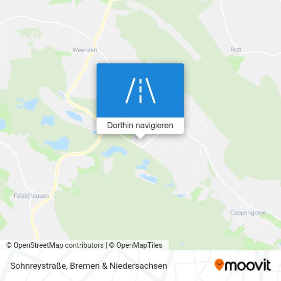 Sohnreystraße Karte