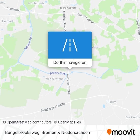 Bungelbrooksweg Karte