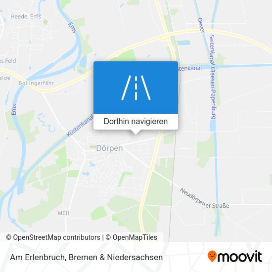 Am Erlenbruch Karte