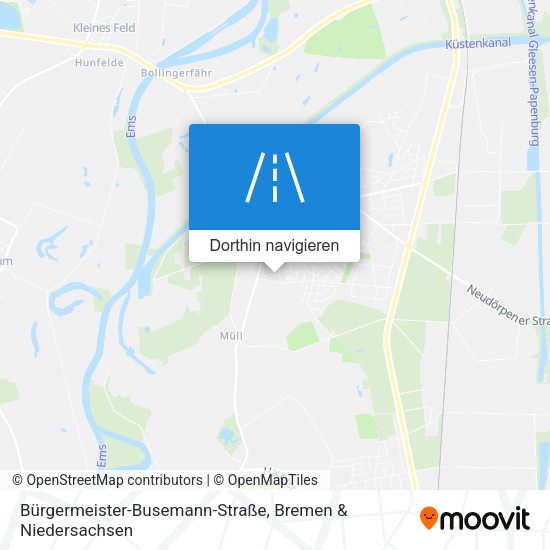 Bürgermeister-Busemann-Straße Karte
