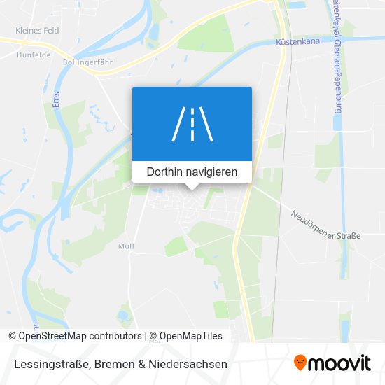 Lessingstraße Karte