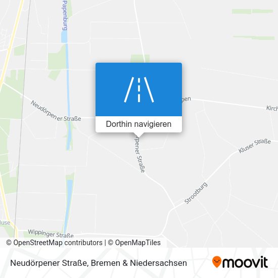 Neudörpener Straße Karte